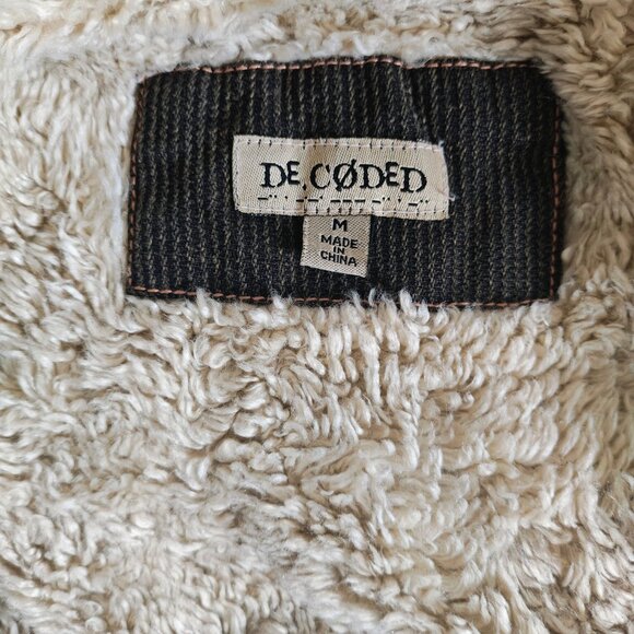 DECODED Sherpa Lined Corduroy Jacket - Picture 3 of 16